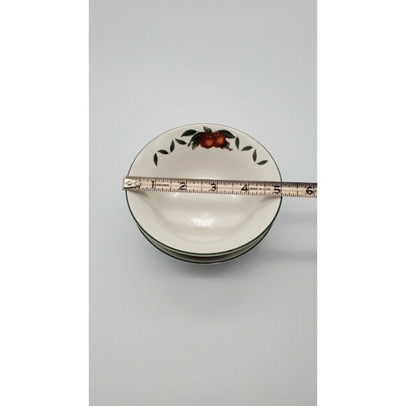 WSP Cades Creek Collection APPLE Set of 2 5 1/4" Fruit Dessert Bowls Stoneware - Picture 9 of 12